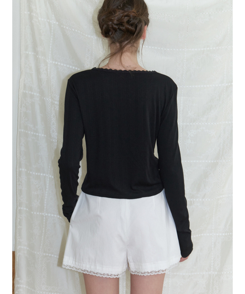 RE_L(リエル)の「Lon lace shorts (white)(その他パンツ・レディース・その他・SMALL/MEDIUM)」の5枚目の写真