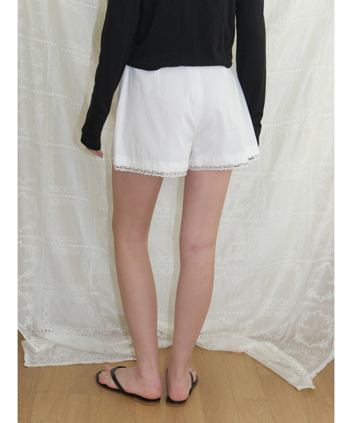 RE_L(リエル)の「Lon lace shorts (white)(その他パンツ・レディース・その他・SMALL/MEDIUM)」の6枚目の写真