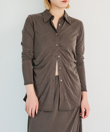 IENA LA BOUCLE | IENA LA BOUCLE フィブリルシャツカットソー(シャツ/ブラウス)