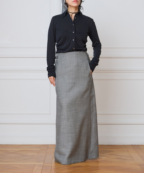 IENA LA BOUCLE(イエナラブークル)の「IENA LA BOUCLE フィブリルシャツカットソー(シャツ/ブラウス・レディース・ウッド/ブラック・FREE)」の10枚目の写真