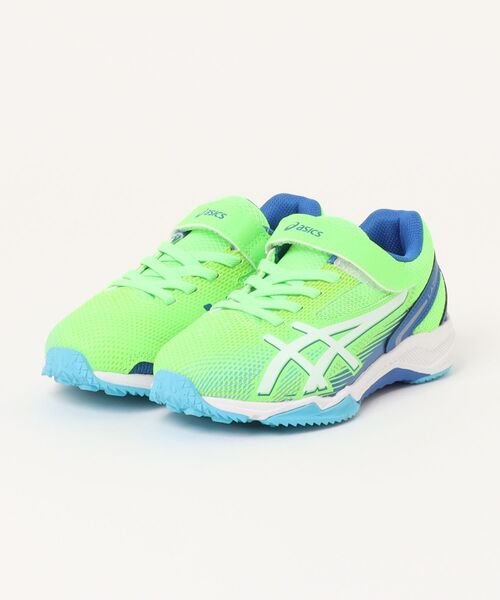ASICS(アシックス)の「《LAZERBEAM》レーザービーム 1154A232(スニーカー・キッズ・ブルー系その他2/パープル系その他/グリーン系その他/イエロー系その他/ブラック系その他/ブルー系その他/ホワイト系その他/ブラック×ホワイト/アクア/ブラック×ゴールド・19.5cm/20.0cm/20.5cm/21.5cm/22.0cm/22.5cm/23.0cm/23.5cm/24.0cm/24.5cm/25.0cm/19.0cm/21.0cm)」の5枚目の写真