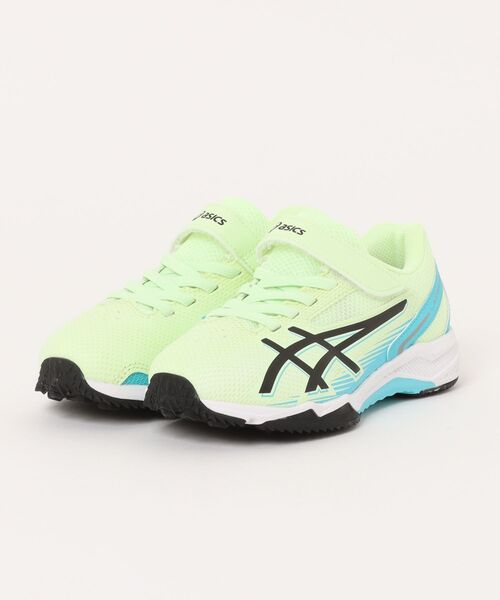 ASICS(アシックス)の「《LAZERBEAM》レーザービーム 1154A232(スニーカー・キッズ・ブルー系その他2/パープル系その他/グリーン系その他/イエロー系その他/ブラック系その他/ブルー系その他/ホワイト系その他/ブラック×ホワイト/アクア/ブラック×ゴールド・19.5cm/20.0cm/20.5cm/21.5cm/22.0cm/22.5cm/23.0cm/23.5cm/24.0cm/24.5cm/25.0cm/19.0cm/21.0cm)」の10枚目の写真