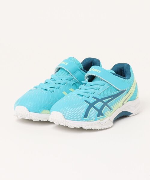ASICS(アシックス)の「《LAZERBEAM》レーザービーム 1154A232(スニーカー・キッズ・ブルー系その他2/パープル系その他/グリーン系その他/イエロー系その他/ブラック系その他/ブルー系その他/ホワイト系その他/ブラック×ホワイト/アクア/ブラック×ゴールド・19.5cm/20.0cm/20.5cm/21.5cm/22.0cm/22.5cm/23.0cm/23.5cm/24.0cm/24.5cm/25.0cm/19.0cm/21.0cm)」の7枚目の写真