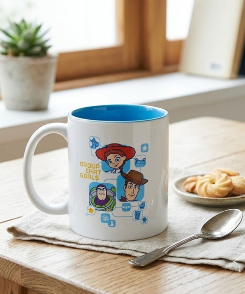 Disney(ディズニー)の「Disney/Pixar ディズニー/ピクサー トイ・ストーリー5 マグカップ(グラス/マグカップ/タンブラー・レディース・ホワイト・ONE SIZE)」の1枚目の写真