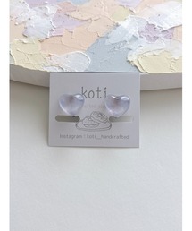 【koti】Sulo mist heart イヤリング(MA)