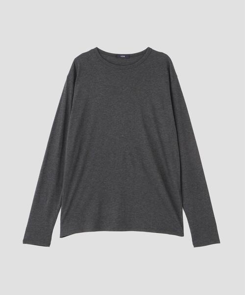 YLEVE（イレーヴ）の「YLEVE / ELS GV COTTON LONG SLEEVE T-SHIRT（Tシャツ/カットソー・レディース・グレー・1）」の17枚目の写真