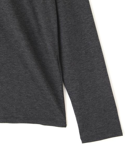 YLEVE（イレーヴ）の「YLEVE / ELS GV COTTON LONG SLEEVE T-SHIRT（Tシャツ/カットソー・レディース・グレー・1）」の14枚目の写真