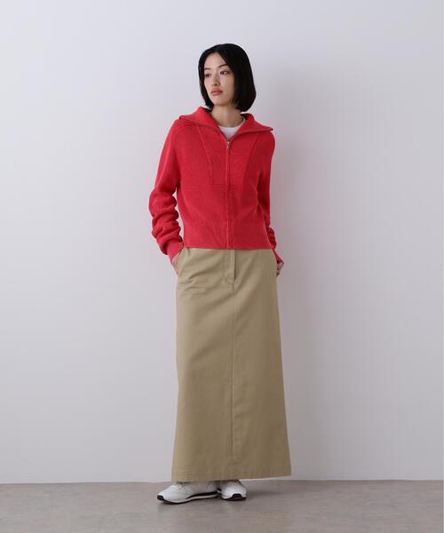 YLEVE（イレーヴ）の「YLEVE / ELS GV COTTON LONG SLEEVE T-SHIRT（Tシャツ/カットソー・レディース・グレー・1）」の9枚目の写真