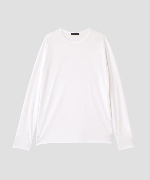 YLEVE（イレーヴ）の「YLEVE / ELS GV COTTON LONG SLEEVE T-SHIRT（Tシャツ/カットソー・レディース・グレー・1）」の3枚目の写真