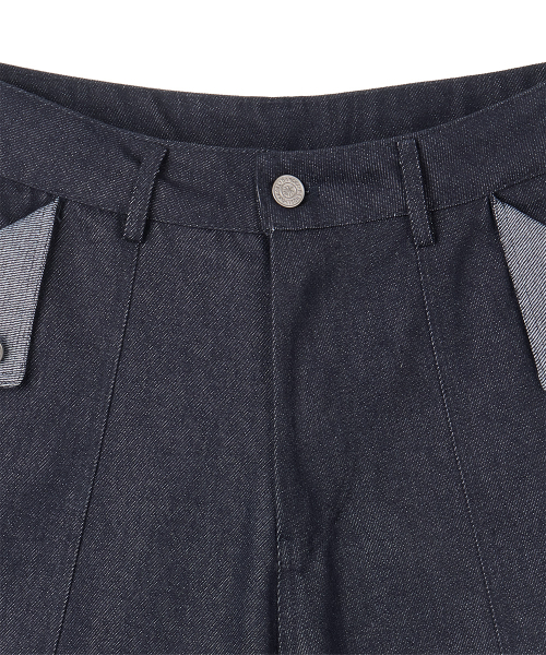 DANDEL(ダンデル)の「DD turn-up denim bermuda pants (INDIGO)(その他パンツ・レディース・その他・1/2)」の2枚目の写真
