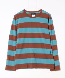 agnes b.（アニエスベー）の「ボーダー柄長袖Tシャツ（Tシャツ/カットソー）」
