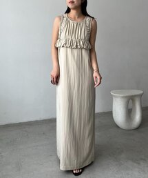 CAPRICIEUX LE'MAGE | バルーン切替Iラインワンピース(ワンピース)