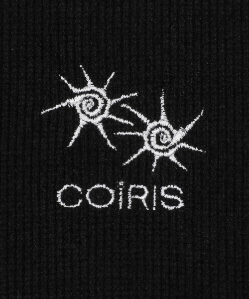 COIRIS(コイリス)の「ロールボタンフードティー 男女共用 (2カラー)(パーカー・レディース・ダークグレー/ブラック・FREE)」の9枚目の写真
