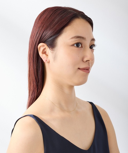CALIN STANDARD(カリンスタンダード)の「◆金属アレルギー対応◆◆made in japan◆【純金厚メッキ】ロープラウンド 極小ミニマル ループフィットイヤリング(イヤリング・レディース・シルバー/ゴールド/ピンクゴールド・FREE)」の10枚目の写真