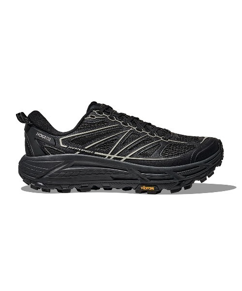 HOKA(ホカ)の「HOKA MAFATE SPEED 2 TS(ホカ マファテ スピード 2 TS)(スニーカー・メンズ・グレー系/ブラック系・27cm/27.5cm/28cm/28.5cm/29cm/24cm/24.5cm/25cm/25.5cm/26cm/26.5cm/23cm/23.5cm)」の1枚目の写真