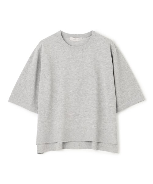 Bright yarn knit — half-sleeve sleeve