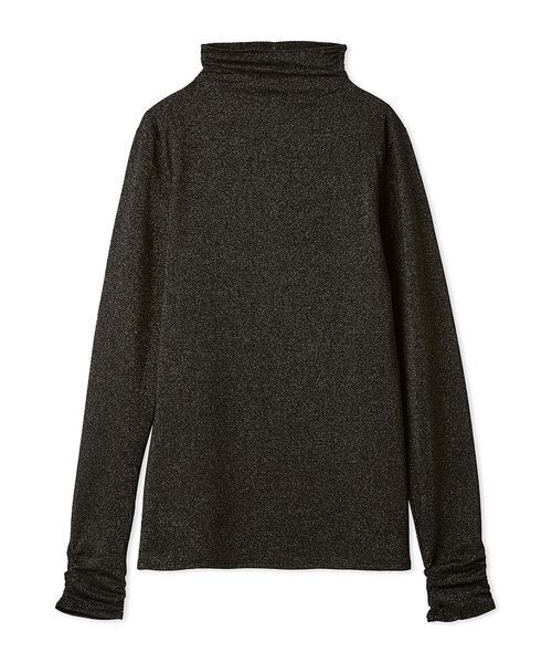LILY BROWN(リリーブラウン)の「シアーベーシックカットトップス(Tシャツ/カットソー・レディース・オフホワイト/シルバー/ブラック/ライム・F)」の3枚目の写真