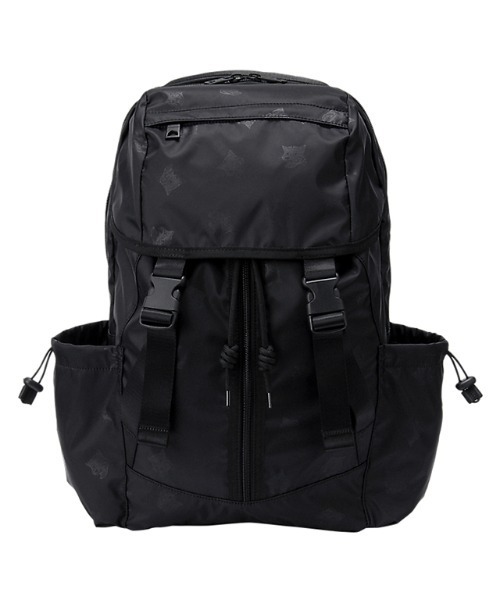Onitsuka Tiger(オニツカタイガー)の「PRINTED BACK PACK / プリンテッドバックパック(ショルダーバッグ・レディース・ブラック・OS)」の1枚目の写真