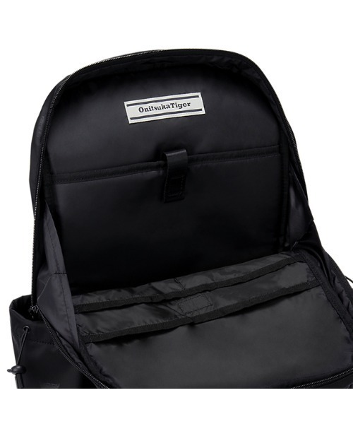 Onitsuka Tiger(オニツカタイガー)の「PRINTED BACK PACK / プリンテッドバックパック(ショルダーバッグ・レディース・ブラック・OS)」の4枚目の写真