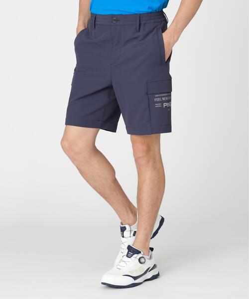 PING(ピン)の「【PING APPAREL】ダブルストレッチフラップショートパンツ (MENS)(その他パンツ・メンズ・ベージュ/ホワイト/ネイビー・L/LL/M)」の3枚目の写真