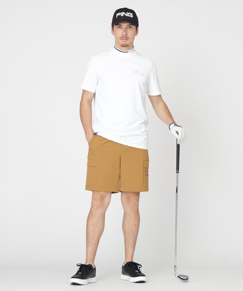PING(ピン)の「【PING APPAREL】ダブルストレッチフラップショートパンツ (MENS)(その他パンツ・メンズ・ベージュ/ホワイト/ネイビー・L/LL/M)」の8枚目の写真