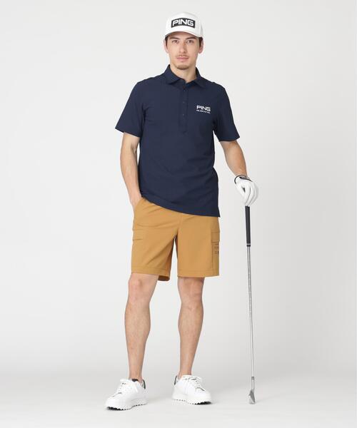 PING(ピン)の「【PING APPAREL】ダブルストレッチフラップショートパンツ (MENS)(その他パンツ・メンズ・ベージュ/ホワイト/ネイビー・L/LL/M)」の9枚目の写真
