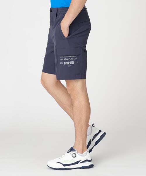 PING(ピン)の「【PING APPAREL】ダブルストレッチフラップショートパンツ (MENS)(その他パンツ・メンズ・ベージュ/ホワイト/ネイビー・L/LL/M)」の17枚目の写真