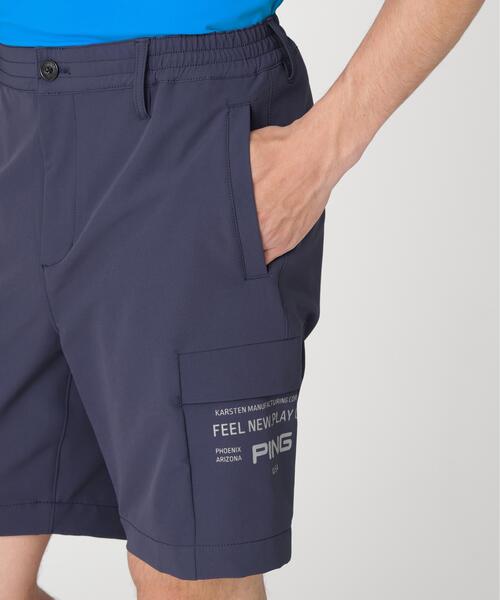 PING(ピン)の「【PING APPAREL】ダブルストレッチフラップショートパンツ (MENS)(その他パンツ・メンズ・ベージュ/ホワイト/ネイビー・L/LL/M)」の19枚目の写真