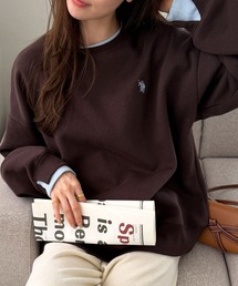 U.S. POLO ASSN.（ユーエスポロアッスン）の「GeeRA別注【U.S. POLO ASSN.】レイヤード風配色オーバーサイズスウェット（スウェット）」
