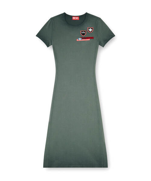 DIESEL(ディーゼル)の「ウィメンズ ドレス D-LOCK(ワンピース・レディース・グレー・LARGE/X-LARGE)」の8枚目の写真