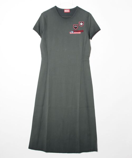 DIESEL(ディーゼル)の「ウィメンズ ドレス D-LOCK(ワンピース・レディース・グレー・LARGE/X-LARGE)」の2枚目の写真