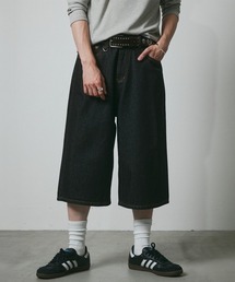 DAZE（デイズ）の「デニム ワイドハーフパンツ（デニムパンツ）」