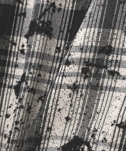 DANKE SCHON(ダンケシェーン)の「DankeSchon/ダンケシェーン/FLANNEL DAMAGE SHIRTS GRIME(シャツ/ブラウス・メンズ・ブラック系その他/レッド・M/L)」の4枚目の写真