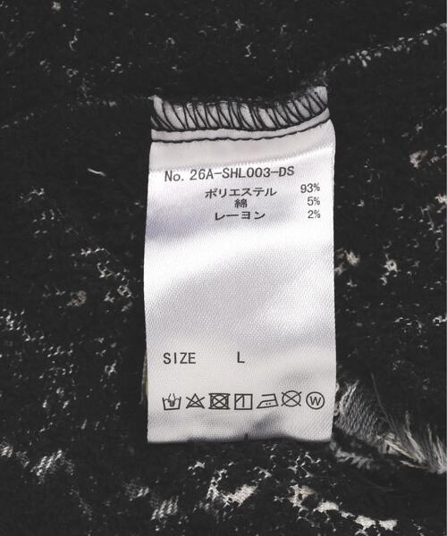 DANKE SCHON(ダンケシェーン)の「DankeSchon/ダンケシェーン/FLANNEL DAMAGE SHIRTS GRIME(シャツ/ブラウス・メンズ・ブラック系その他/レッド・M/L)」の5枚目の写真