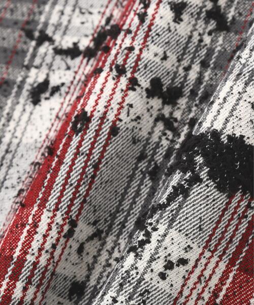 DANKE SCHON(ダンケシェーン)の「DankeSchon/ダンケシェーン/FLANNEL DAMAGE SHIRTS GRIME(シャツ/ブラウス・メンズ・ブラック系その他/レッド・M/L)」の16枚目の写真