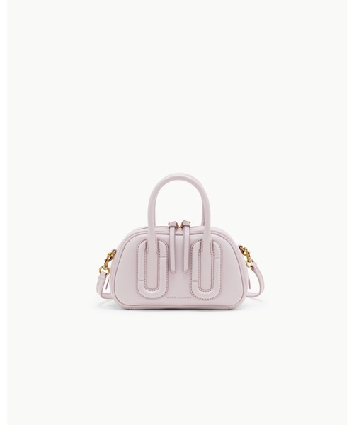 MARC JACOBS(マークジェイコブス)の「BABE MINI TOP HANDLE/ベイブ ミニ トップ ハンドル(ショルダーバッグ・レディース・ブラック/ライトパープル・ONE SIZE)」の2枚目の写真