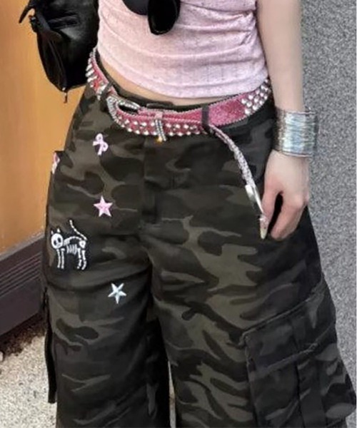 MAISON DE THERESE（メゾン ド テレーズ）の「迷彩 7 分カーゴパンツ（その他パンツ・レディース・KHAKI・S）」の6枚目の写真