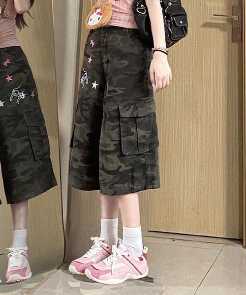 MAISON DE THERESE（メゾン ド テレーズ）の「迷彩 7 分カーゴパンツ（その他パンツ・レディース・KHAKI・S）」の8枚目の写真