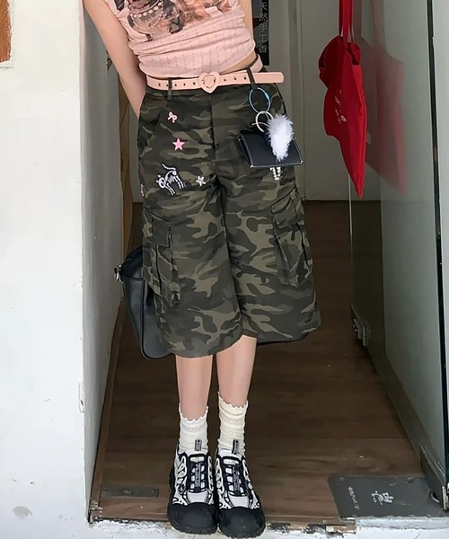 MAISON DE THERESE（メゾン ド テレーズ）の「迷彩 7 分カーゴパンツ（その他パンツ・レディース・KHAKI・S）」の10枚目の写真