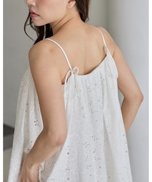 BIRTHDAY BASH（バースデイバッシュ）の「3WAY OFF SHOULDER STRAP LACE DRESS(3WAY オフショルダーストラップレースドレス)（ワンピース・レディース・サックスブルー/ブラック/ホワイト・S/M）」の17枚目の写真