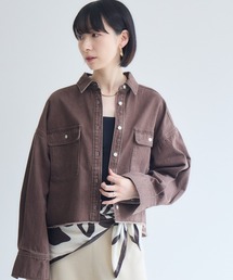 cloche コンパクトデニムシャツジャケット