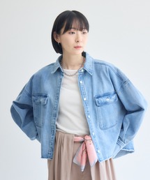 cloche  コンパクトデニムシャツジャケット