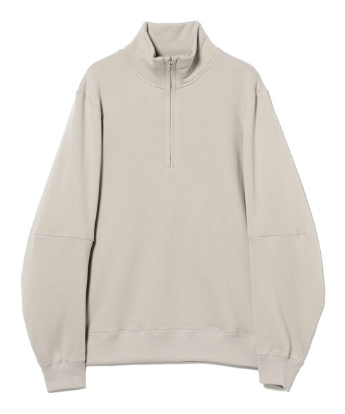 BEAMS BOY(ビームスボーイ)の「HAVERSACK / スタンドカラー ZIPプルオーバー スウェットシャツ(スウェット・レディース・シルバー・1)」の6枚目の写真