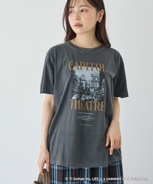 GOOD ROCK SPEED(グッドロックスピード)の「【GOOD ROCK SPEED】LIFE PICTURE COLLECTION/フォトTシャツ(Tシャツ/カットソー・レディース・ベージュ/ブラック/ブラウン・F)」の12枚目の写真