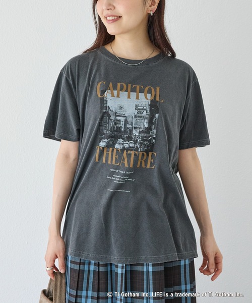 GOOD ROCK SPEED(グッドロックスピード)の「【GOOD ROCK SPEED】LIFE PICTURE COLLECTION/フォトTシャツ(Tシャツ/カットソー・レディース・ベージュ/ブラック/ブラウン・F)」の13枚目の写真