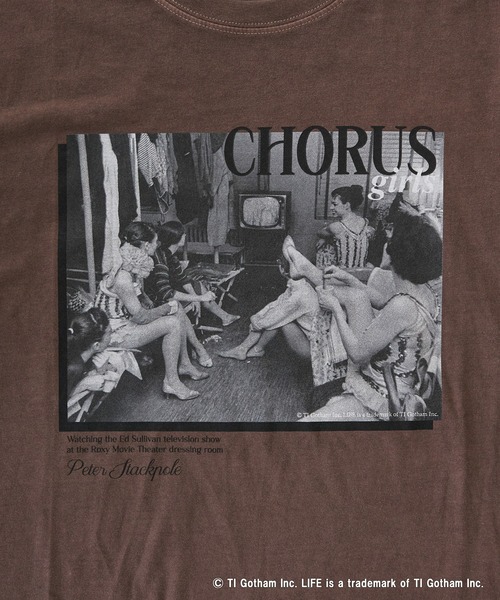 GOOD ROCK SPEED(グッドロックスピード)の「【GOOD ROCK SPEED】LIFE PICTURE COLLECTION/フォトTシャツ(Tシャツ/カットソー・レディース・ベージュ/ブラック/ブラウン・F)」の11枚目の写真