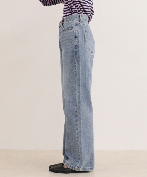fredy emue(フレディエミュ)の「Dual Hem Lace Denim(デニムパンツ・レディース・サックスブルー/ブルー/ブルー系その他・36/38)」の16枚目の写真
