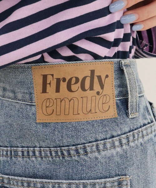 fredy emue(フレディエミュ)の「Dual Hem Lace Denim(デニムパンツ・レディース・サックスブルー/ブルー/ブルー系その他・36/38)」の18枚目の写真
