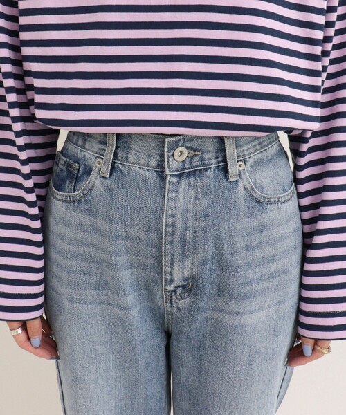 fredy emue(フレディエミュ)の「Dual Hem Lace Denim(デニムパンツ・レディース・サックスブルー/ブルー/ブルー系その他・36/38)」の20枚目の写真
