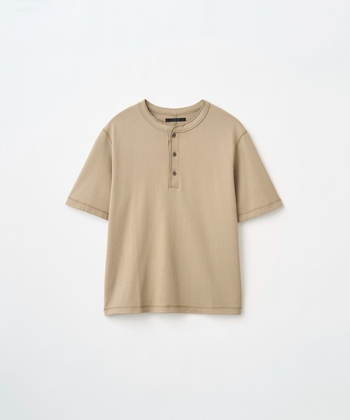 Juha（ユハ）の「HEAVY JERSEY HENLEY（Tシャツ/カットソー・メンズ・ブラック/ホワイト/ベージュ・4/3）」の11枚目の写真
